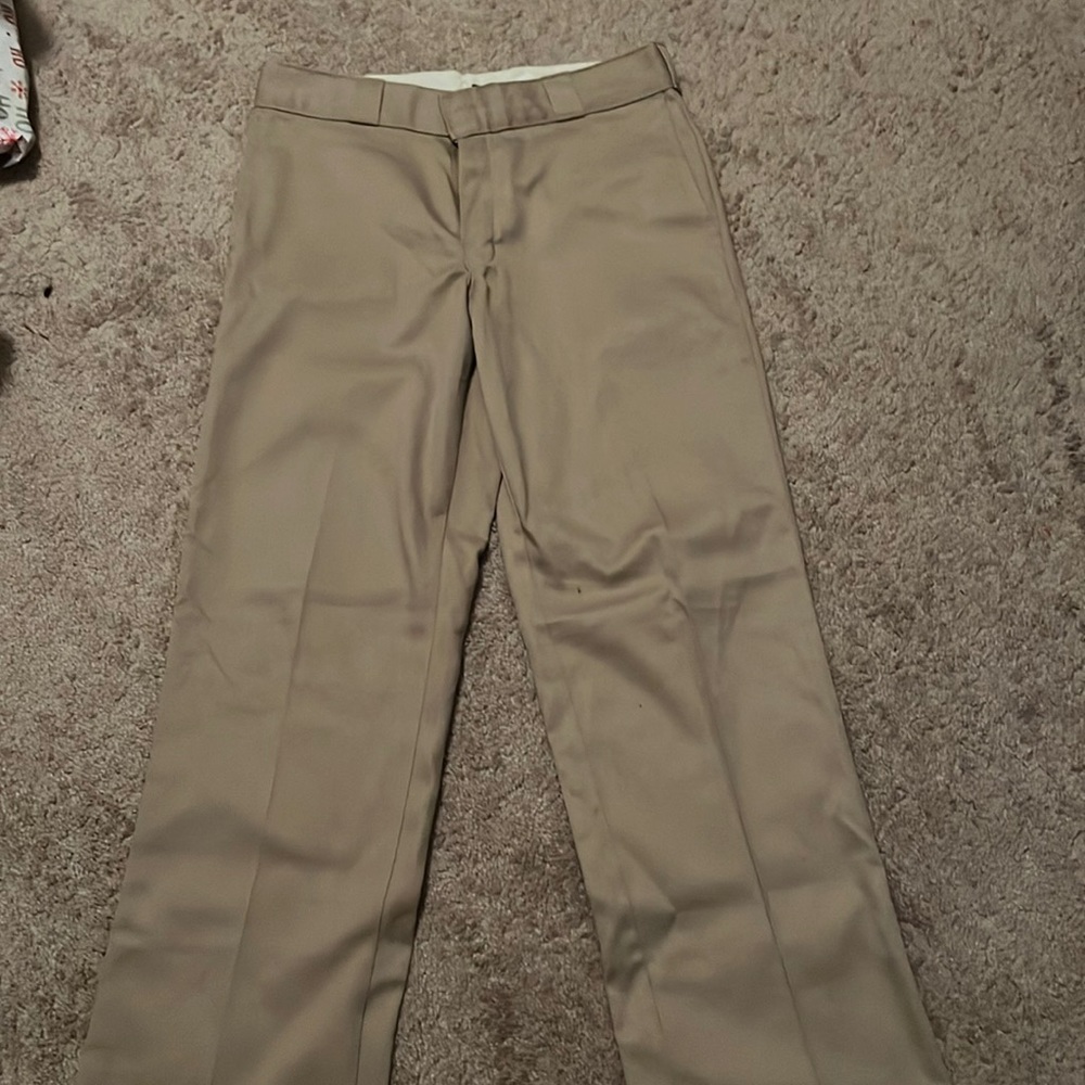 mens beige dickies 874 straight fit